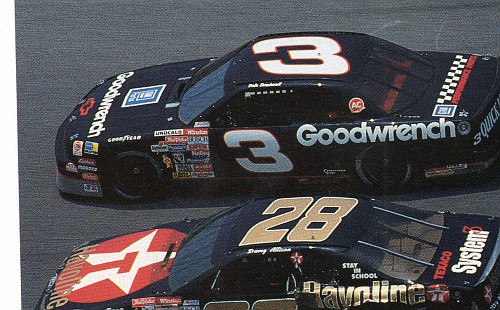 UNDATED 24X36  POSTER CHEVROLET GOODWRENCH  LUMINA DALE EARNHARDT THUNDER GM